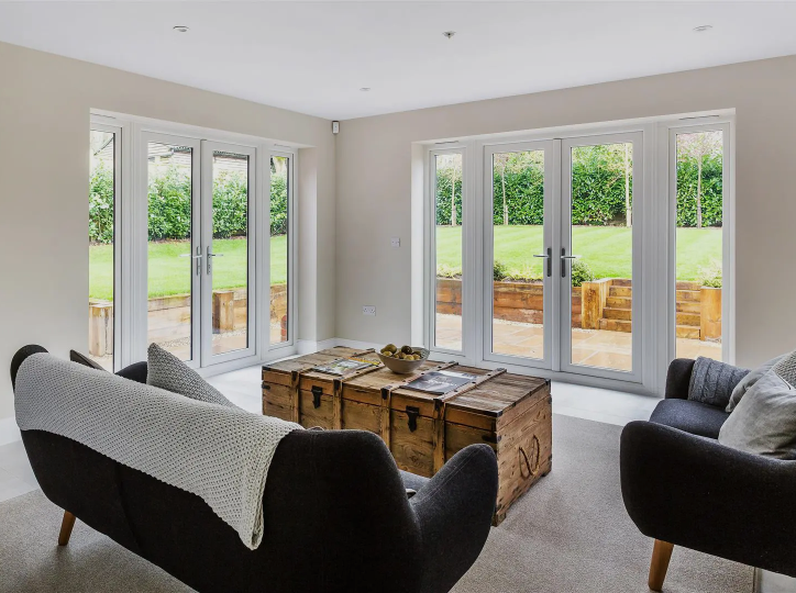 Interior view of timberlook doors