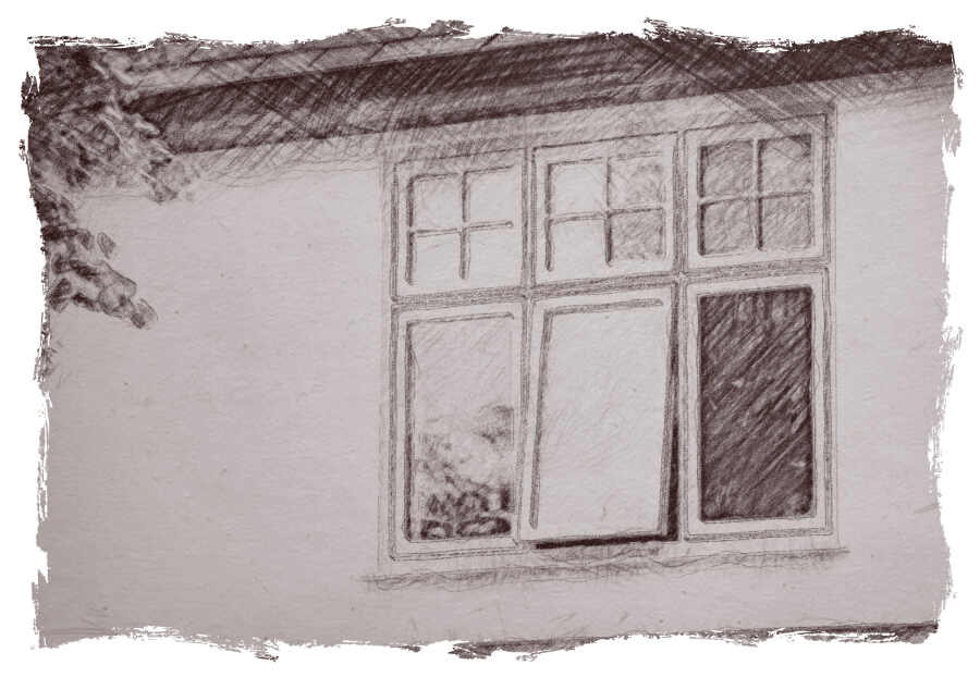 Sketch of window