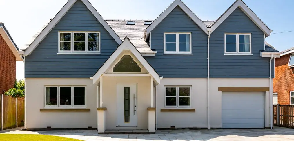 New England Cladding with Timberlook Windows