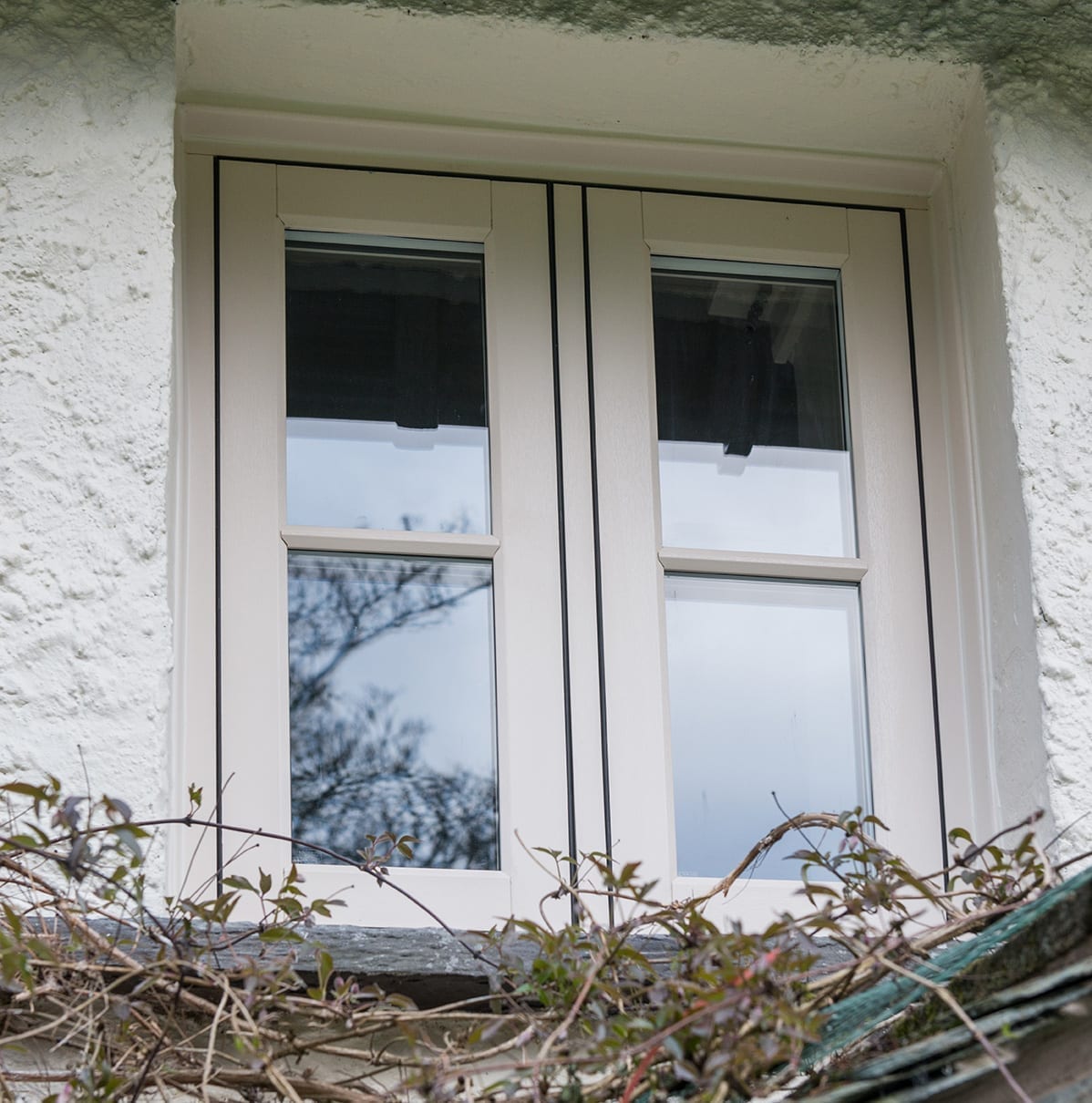 New white uPVC Flash Sash Windows