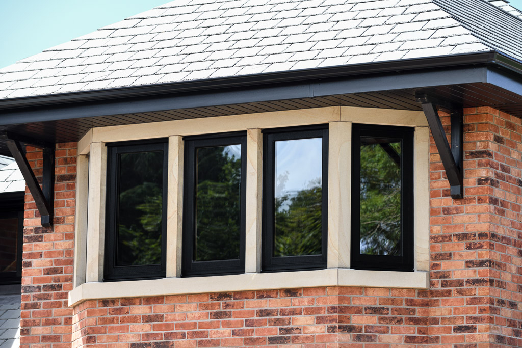 Timberlook Flush Sash Casement Windows in Ulti-Matt Black Colour